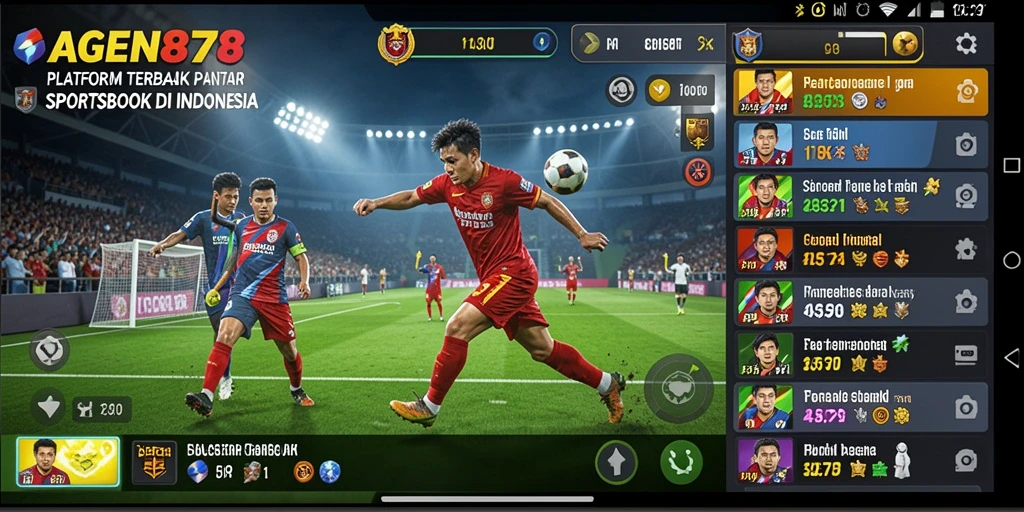 Tampilan gameplay AGEN878 dengan fitur taruhan olahraga yang menarik.