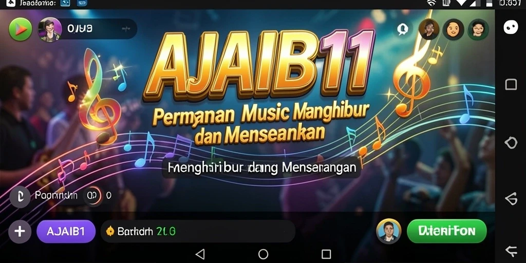 Tampilan gameplay AJAIB11 yang menarik dan interaktif.