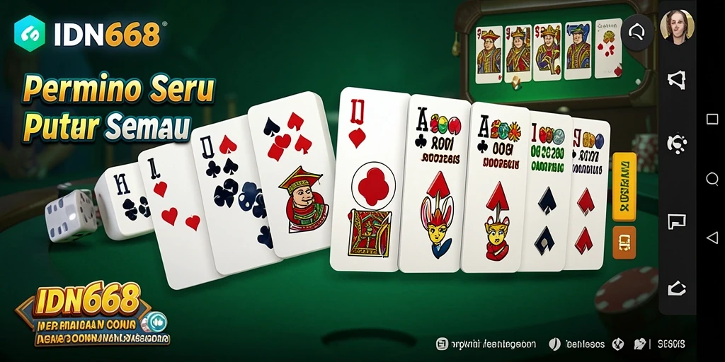 Tampilan gameplay IDN668 dengan grafik menarik dan interaksi pemain.