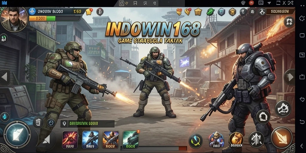 Tampilan strategi seru di INDOWIN168 yang penuh aksi.