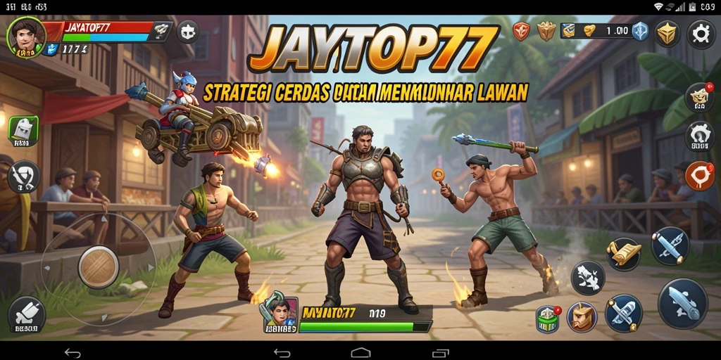 Tangkapan layar JAYATOP77 menampilkan momen gameplay strategi yang intens.