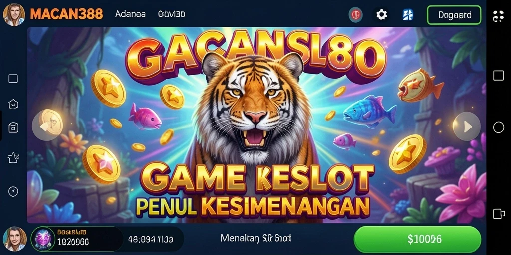 Tampilan gameplay Slot yang mengasyikkan di MACAN388.
