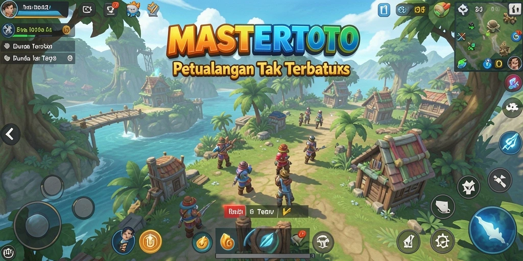 Gameplay MASTERTOTO menampilkan eksplorasi dunia terbuka yang menakjubkan.