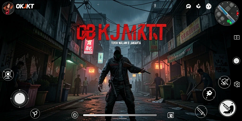 Gameplay horor yang mencekam dengan efek suara nyata.