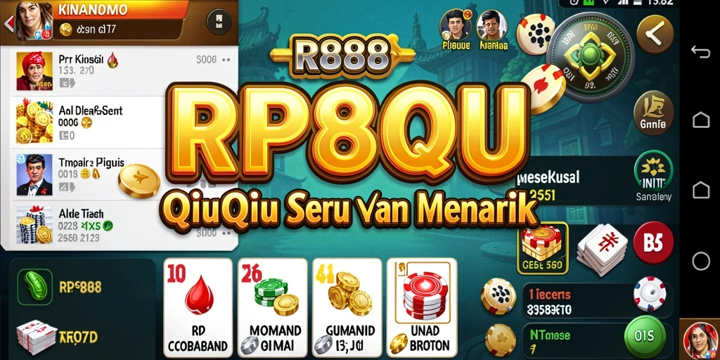 Gameplay seru saat bermain QiuQiu di RP888.