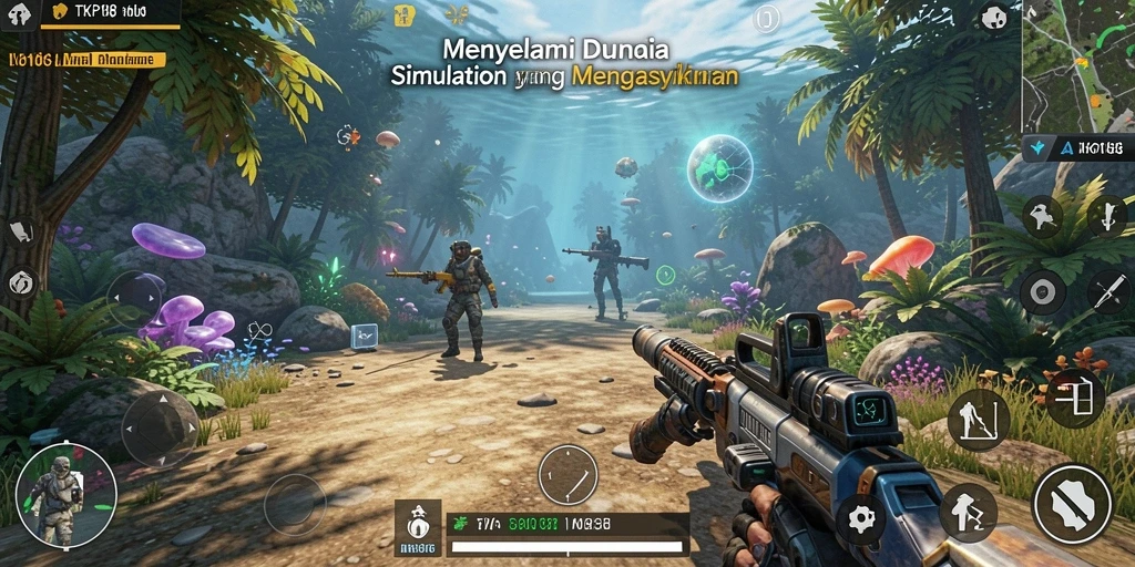 Tampilan gameplay seru dan interaktif di TKP188.