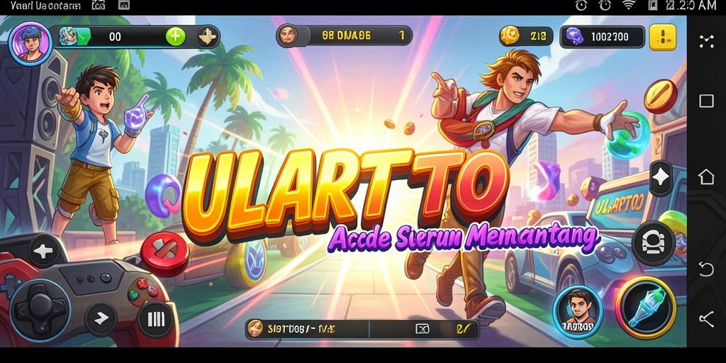 Tangkapan layar gameplay ULARTOTO yang penuh aksi dan tantangan.