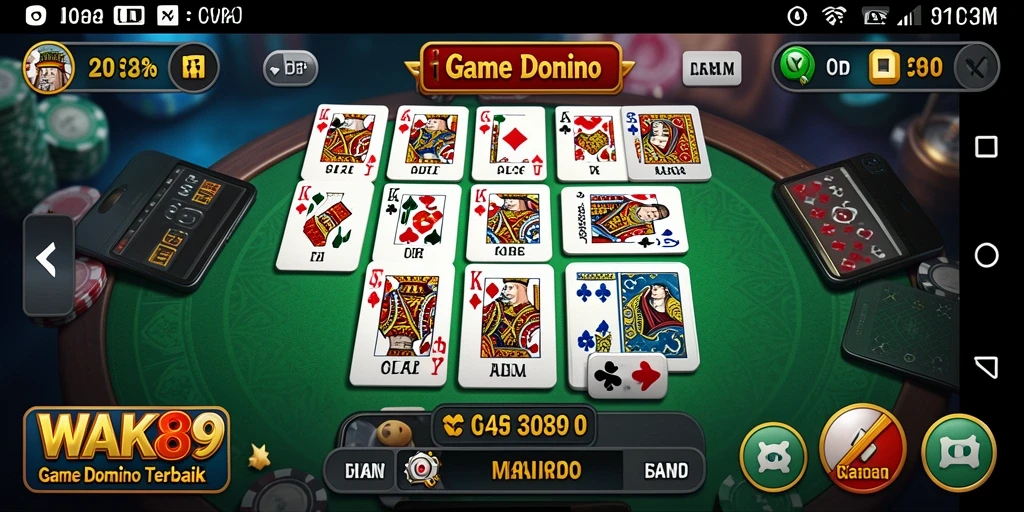Tampilan gameplay menarik WAK89 dengan pemain yang berstrategi.